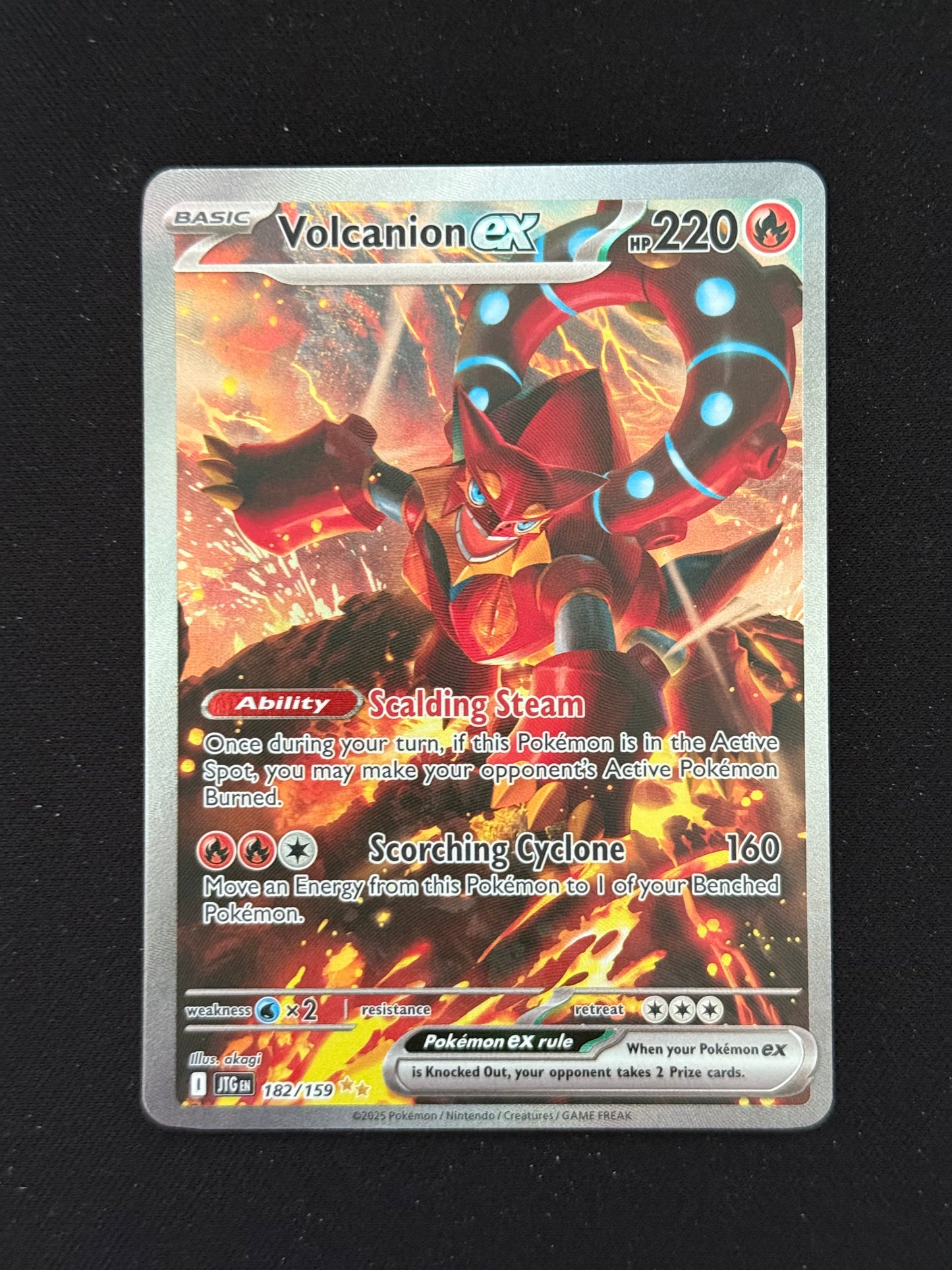Volcanion EX 182/159 Journey Together
