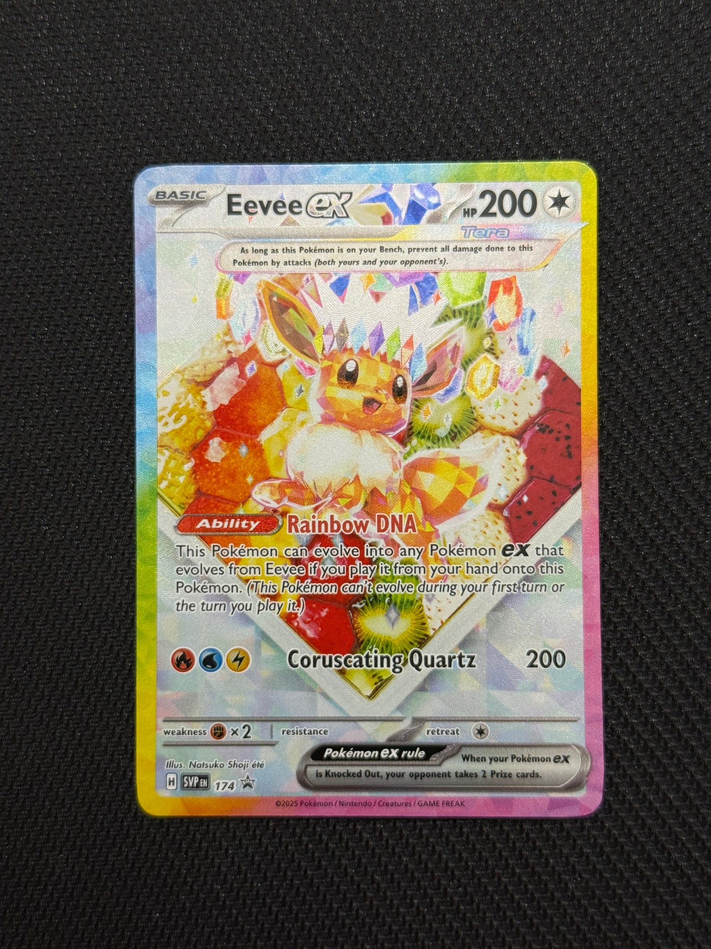 Eevee Ex 174 Promo Prismatic Evolutions