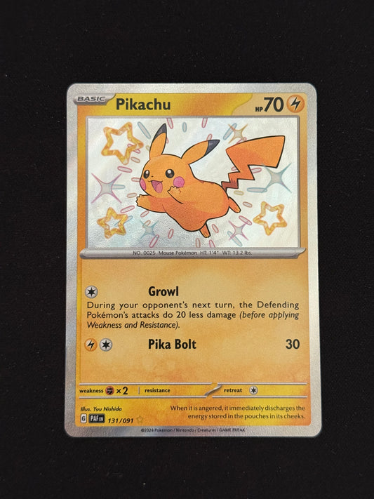 Pikachu 131/091 Paldean Fates