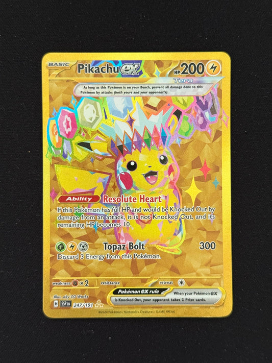 Pikachu EX 247/191 Surging Sparks