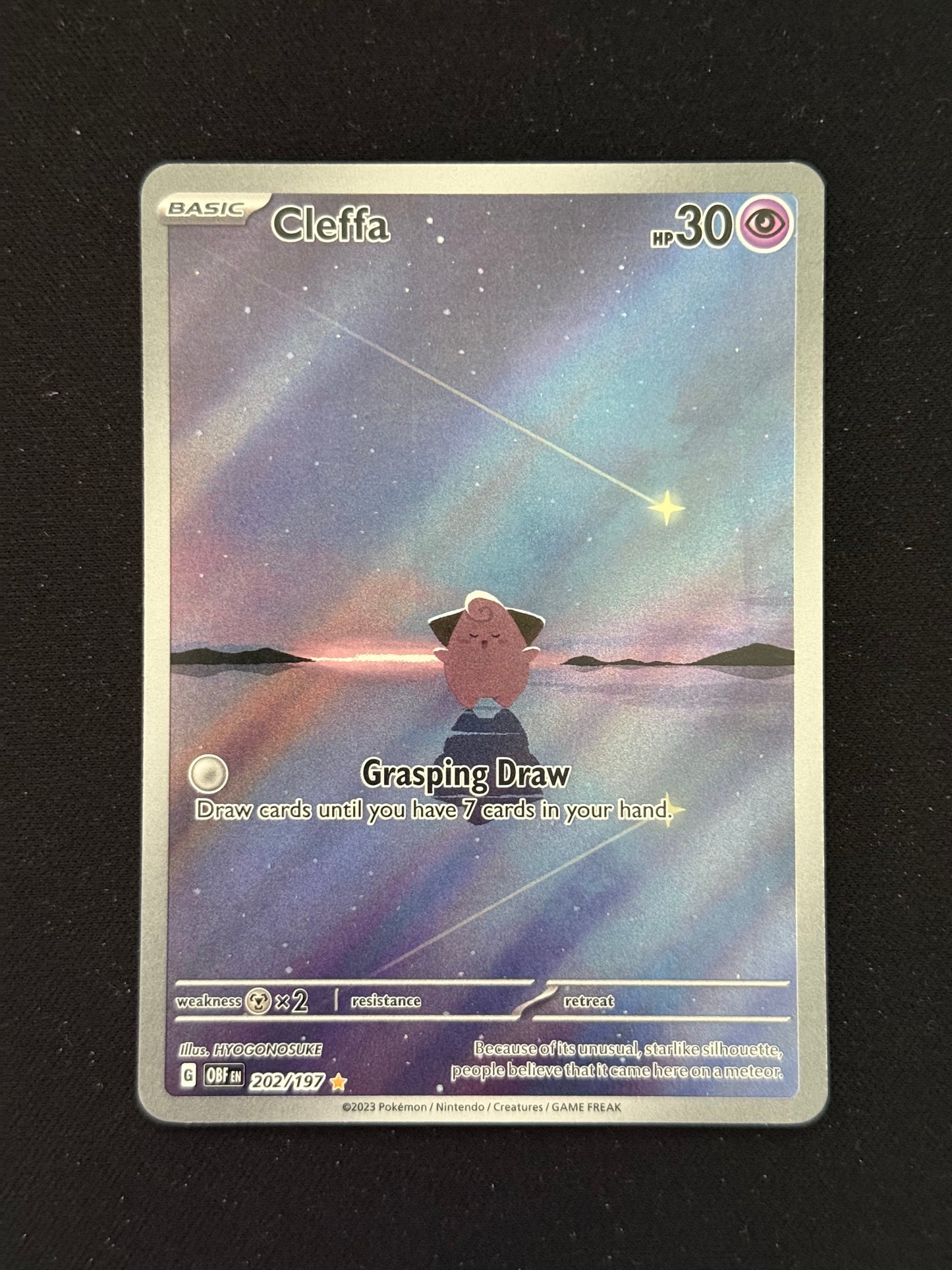 Cleffa 202/197 Obsidian Flames