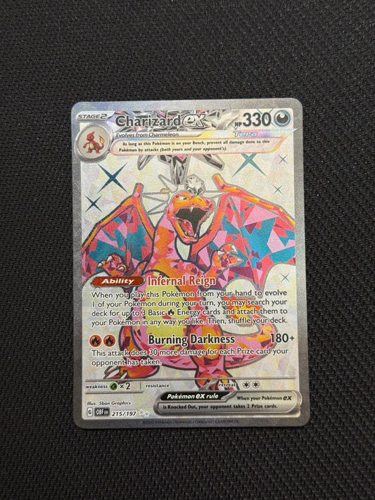 Charizard Ex 215/197 Obsidian Flames