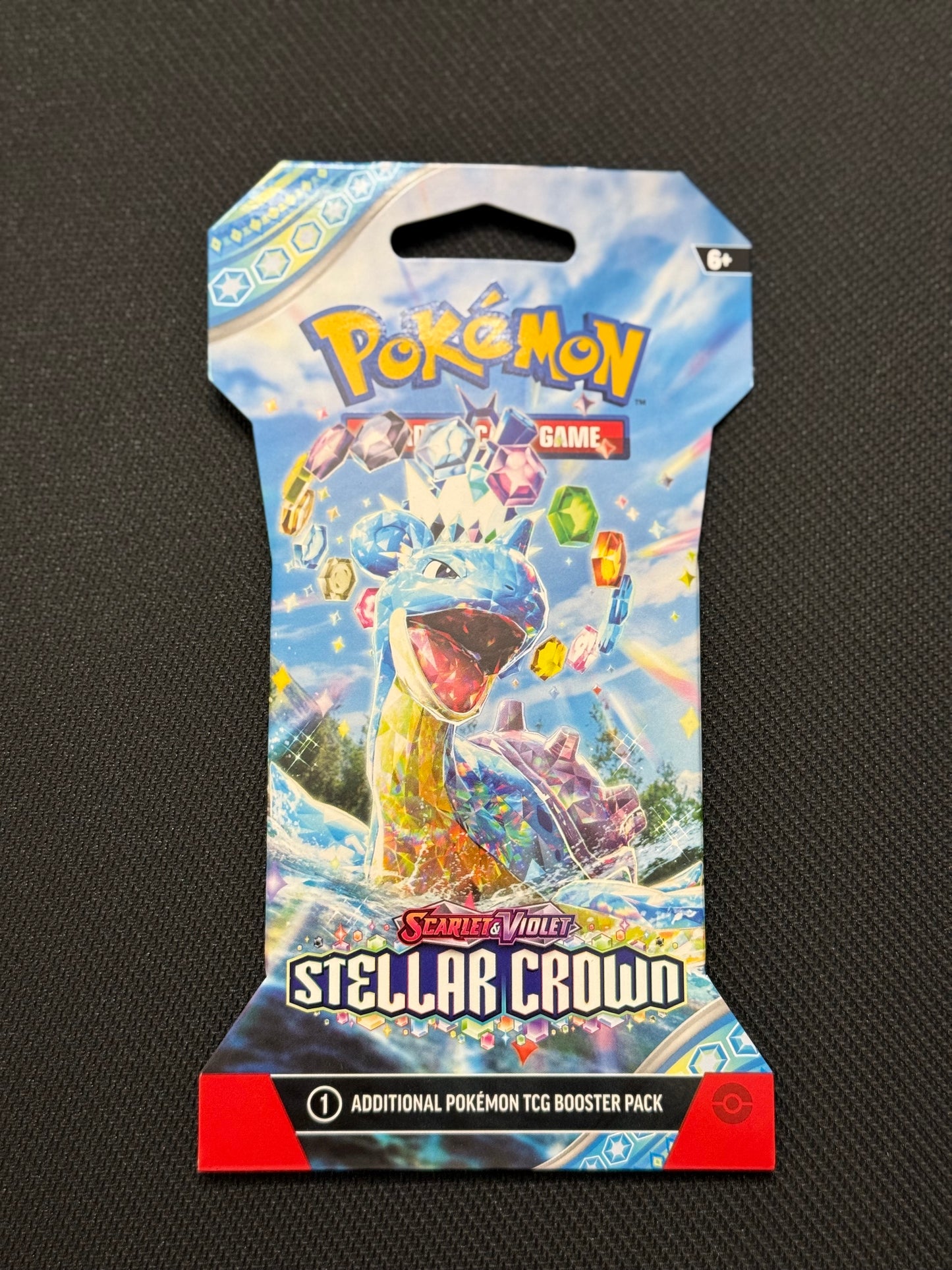 Stellar Crown Sleeved Booster Pack Englisch