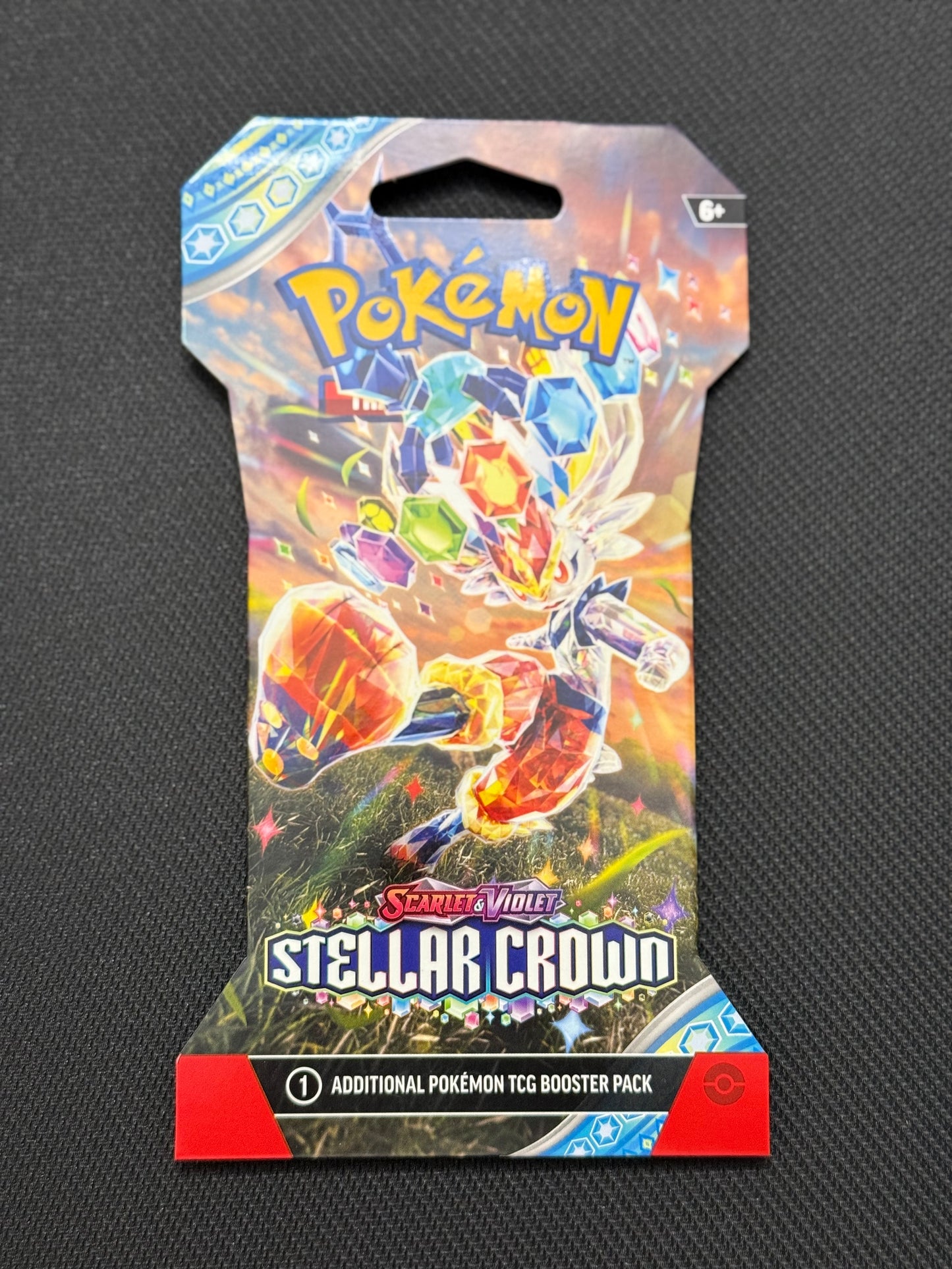 Stellar Crown Sleeved Booster Pack Englisch